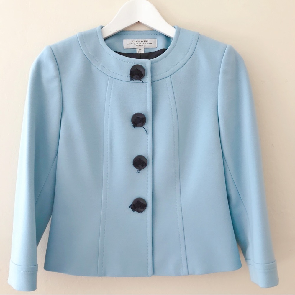 Brand new Tahari blue jacket